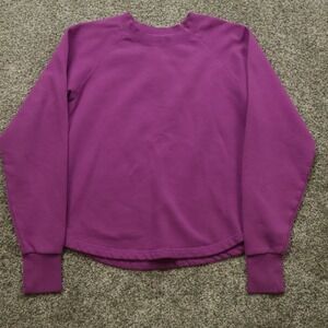 MUNICIPAL sweater women's S pullover Sport Utility Gear Purple Sweatshirt‎